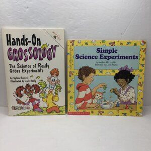 Vtg Lot 2 Kids Books Simple Science Experiments Hands-On Grossology Really Gross